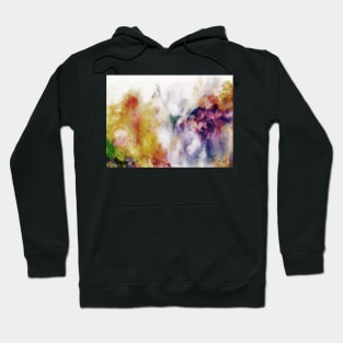 Colorful Abstract Flowers Hoodie
